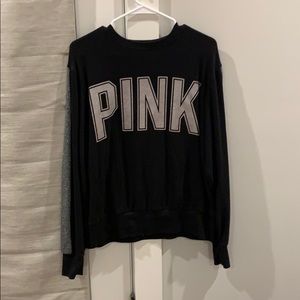 Black with glitter pull over